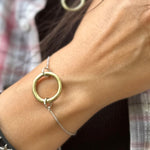 Nice Halo Jewelry: Sliding Adjustable Bracelet