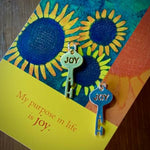 Joy Keys on Card